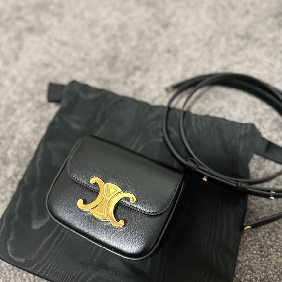 CELINE TRIOMPHE CLAUDE MINI BAG - Picture 8 of 16